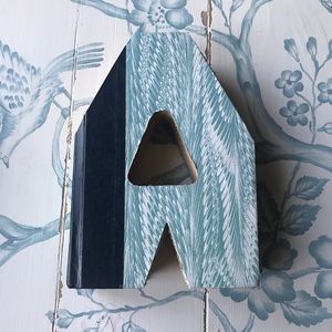 Initial “A” Vintage Cut Out Book Letter